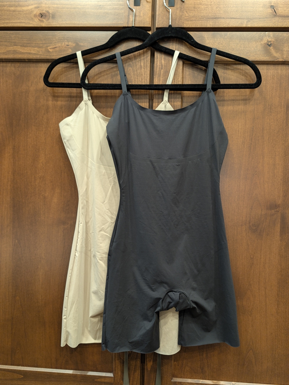 SPANX Seamless Shapewear Black & Beige 2 Pack Women's Medium